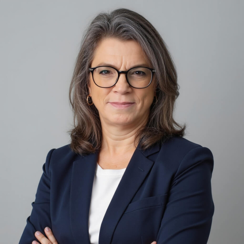 A headshot of Susan Booth
